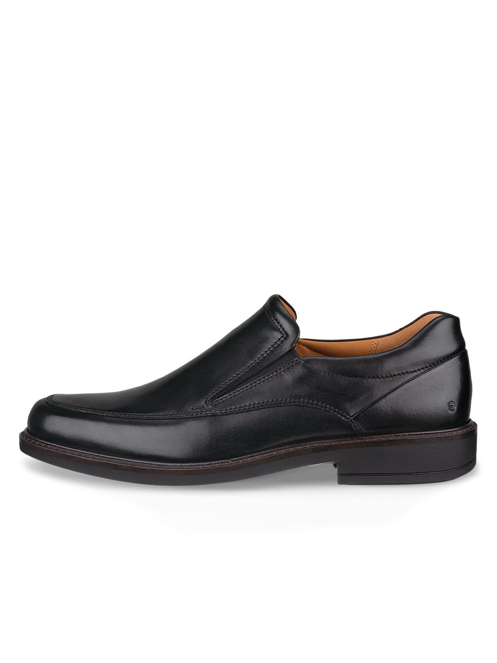 ECCO Holton Leather Slip On Shoes - Size 9